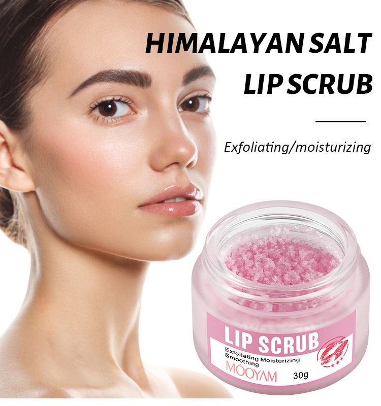exfoliating himalayan salt lip scrub