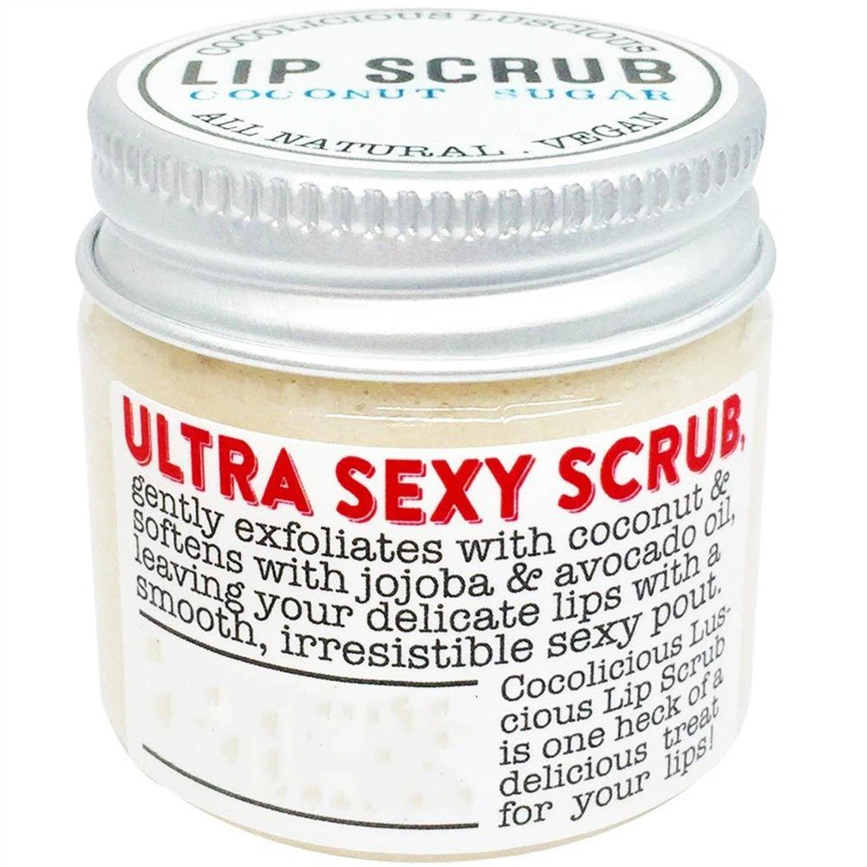 Peeling do ust z cukru kokosowego